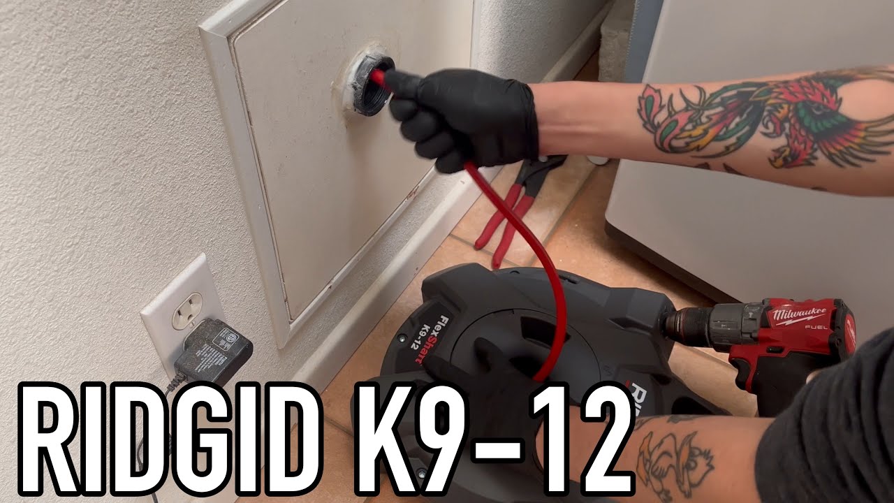 Лучшая ли это машина для прочистки бытовых стоков? Обзор RIDGID K9-12 FlexShaft