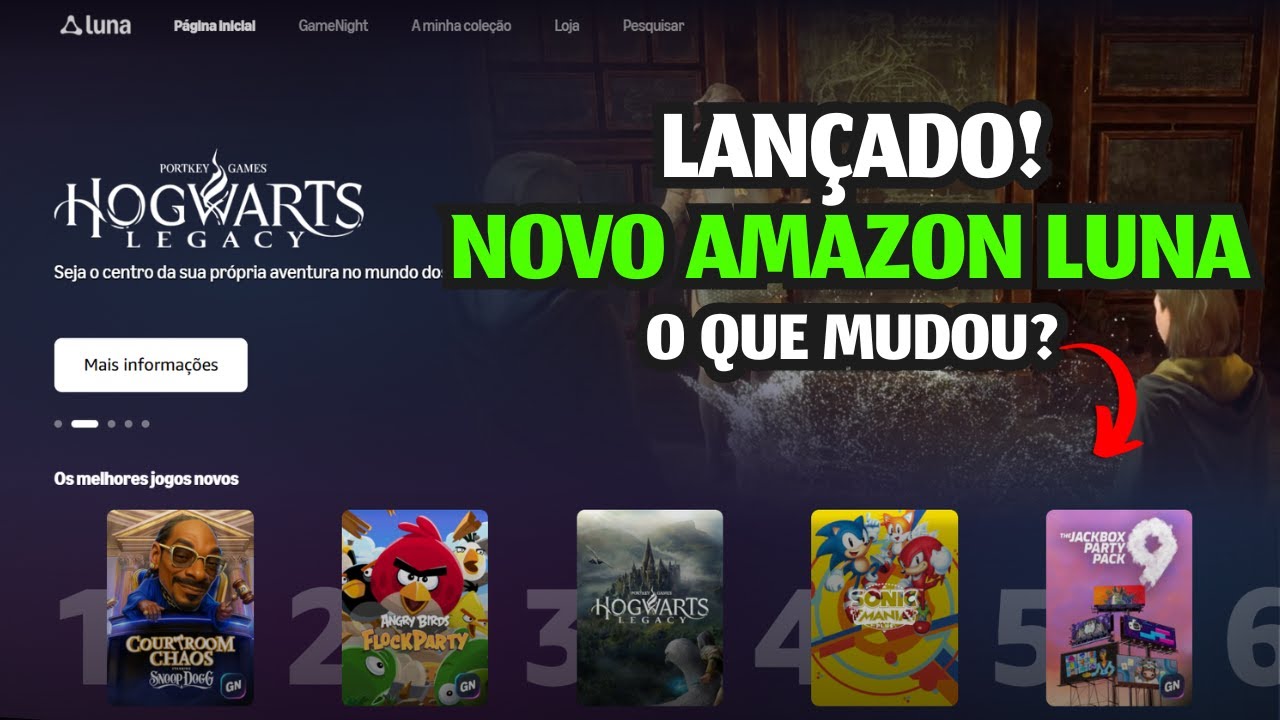 NOVO AMAZON LUNA foi LAN&Ccedil;ADO! O que mudou? E o Brasil?