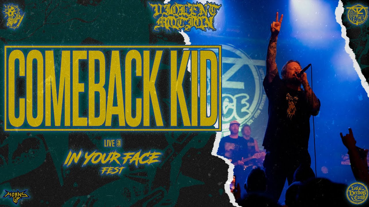 COMEBACK KID - LIVE @IN YOUR FACE FEST 2024 - 4K - [FULL SET - MULTI CAM] 02/11/2024