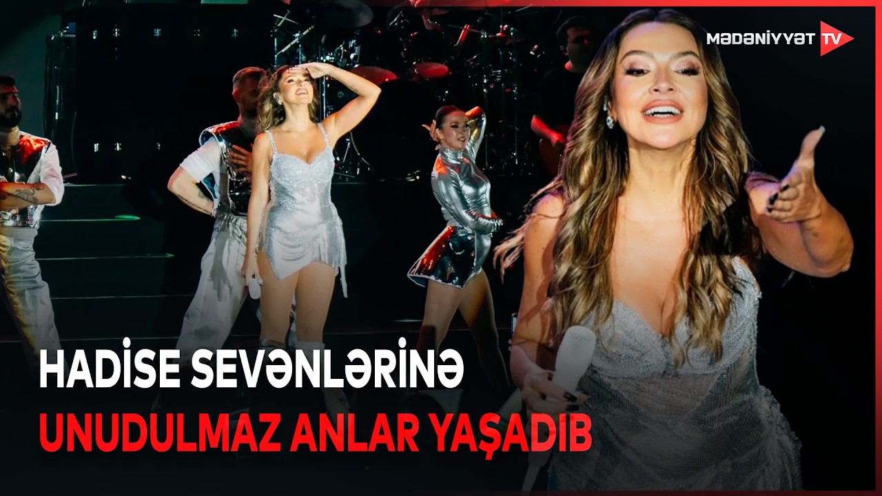 Hadise Bakıda n&ouml;vbəti dəfə pərəstişkarları ilə g&ouml;r&uuml;ş&uuml;b