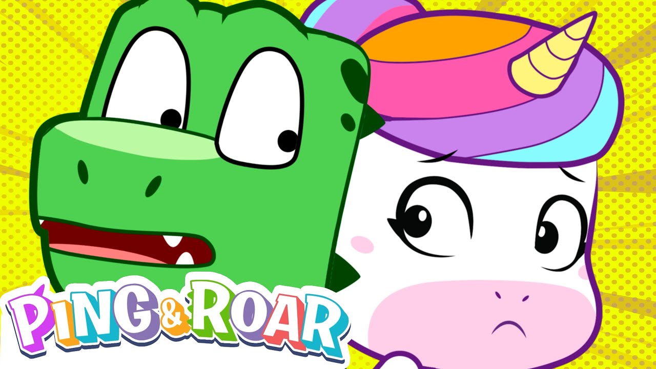 🍯😵‍💫 Tricky Sticky 🍯😵 | Cartoons for Kids | Dinosaur Unicorn | 19