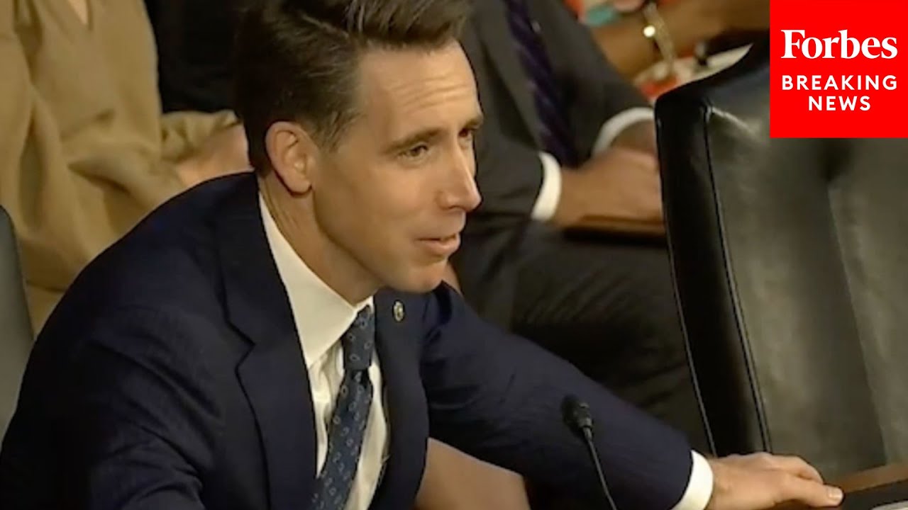 'I Just Simply Cannot Support It': Josh Hawley Criticizes Pending Bill