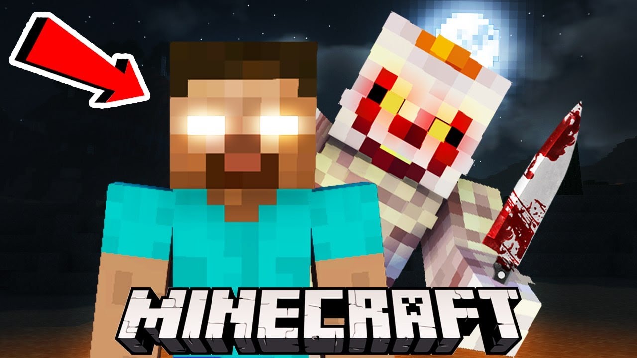 PENNYWISE OBUDZIŁ HEROBRINE w Minecraft! *straszne*