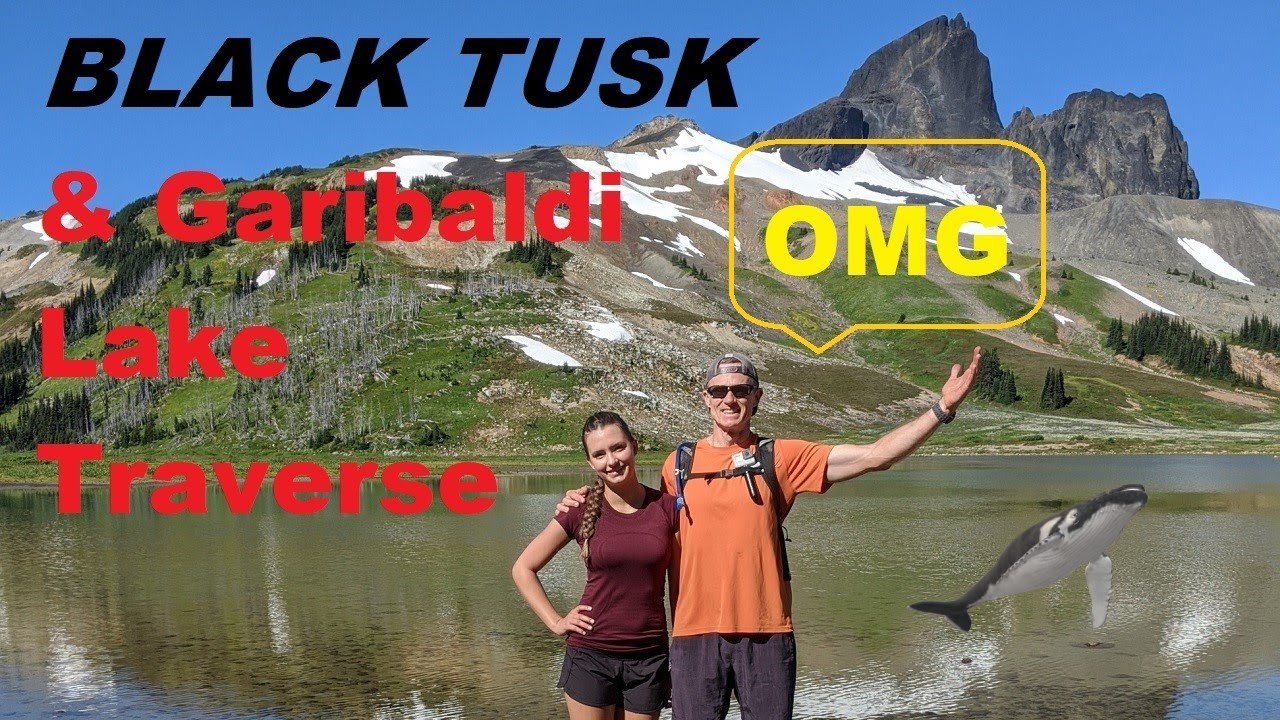 Beautiful BC Black Tusk and Garibaldi Lake Traverse with Summit and Swim