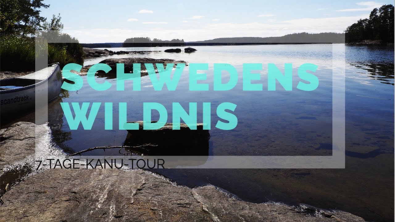Kanutour in der Wildnis von Schweden 2021 Teil 4: Der Killer Badger