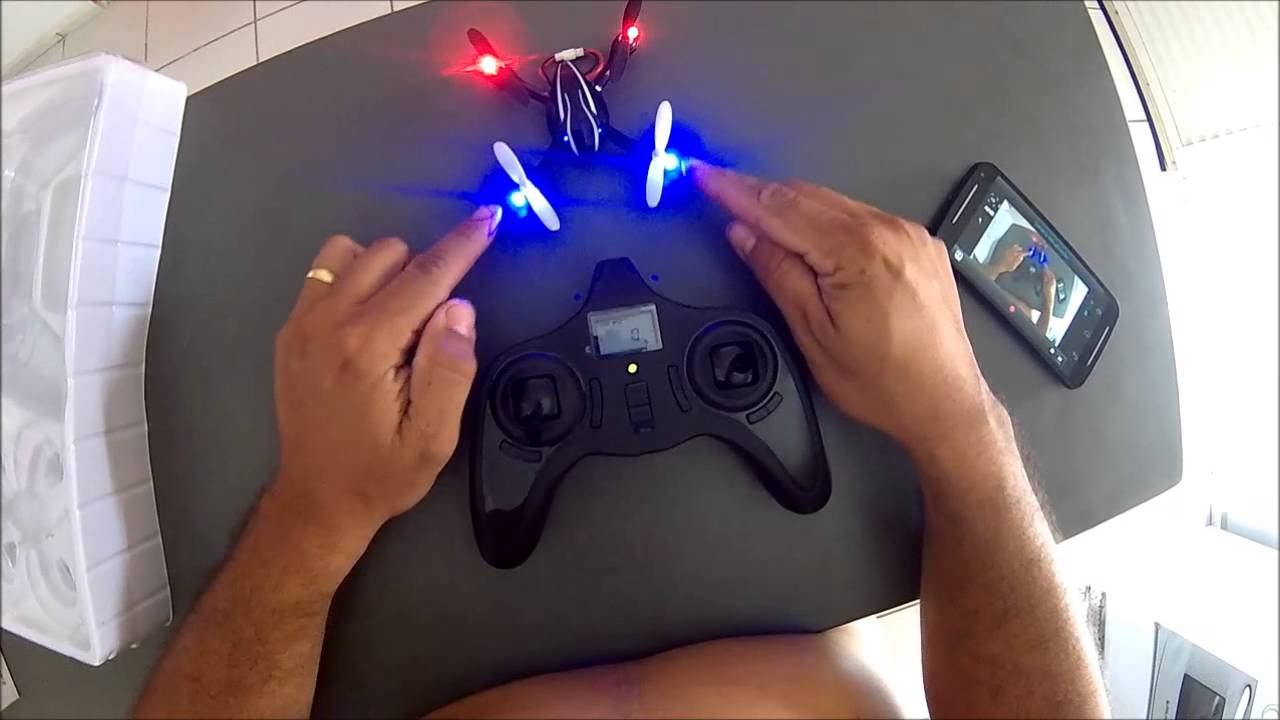 MINI DRONE HUBSAN X4 BRASIL