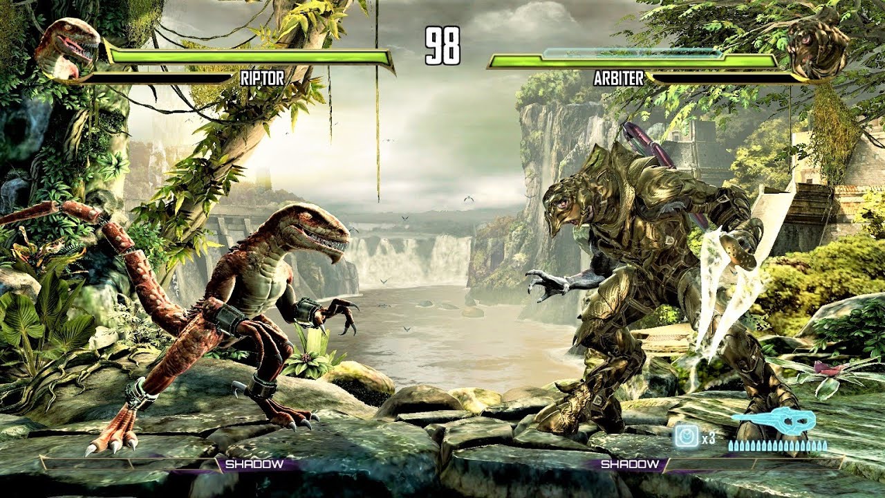 Riptor vs Halo Arbiter (Very Hard) - Killer Instinct