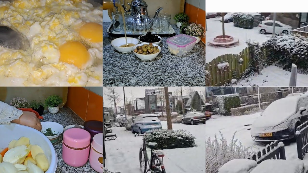 وجدت معاكوم 🥰طاجين متنوع 😋ومفيد لينا او لوليداتنا 👌أو درت معاكوم جولة في الديار الهولندية 🇳🇱✈️