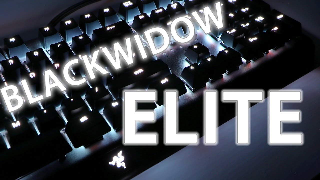 Razer BlackWidow Elite | ОБЗОР СТРОГОЙ ИГРОВОЙ КЛАВИАТУРЫ