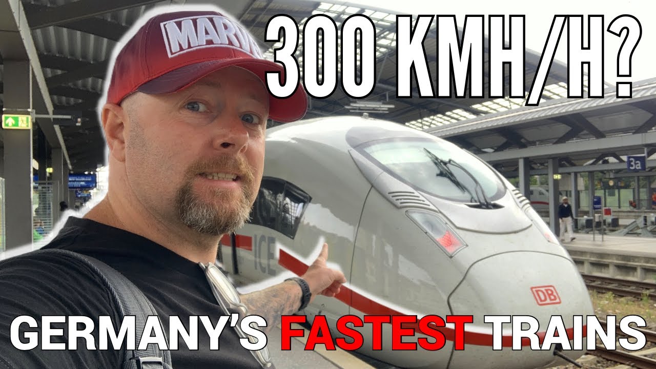 I Rode Every 300 km/h ICE Train Route in Germany - I DIDN&rsquo;T EXPECT THAT!