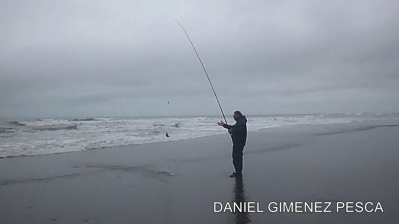 Pesca de Pejerreyes Panzones en el Faro Segunda Barranca en Bahía San Blas 12 de Noviembre de 2019