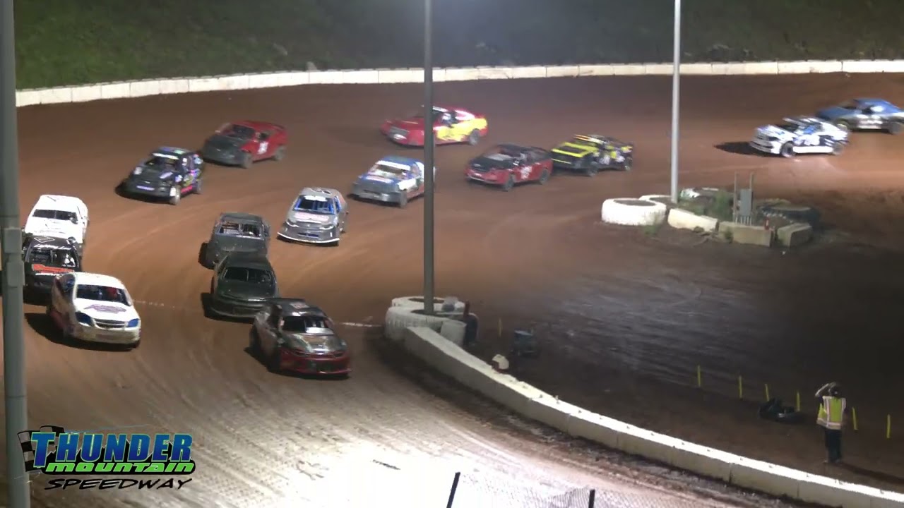 Thunder Mountain Speedway - FWD 4 Cylinder Hornets Feature - 5/25/2024