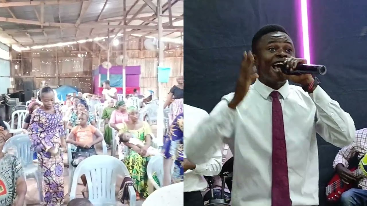 FRÈRE MARDOCHÉE TSHISUAKA ME FAIT À L'EGLISE CHRÉTIENNE VILLE SAINTE CHEZ LE PAST DR FAUSTIN MUKADI 