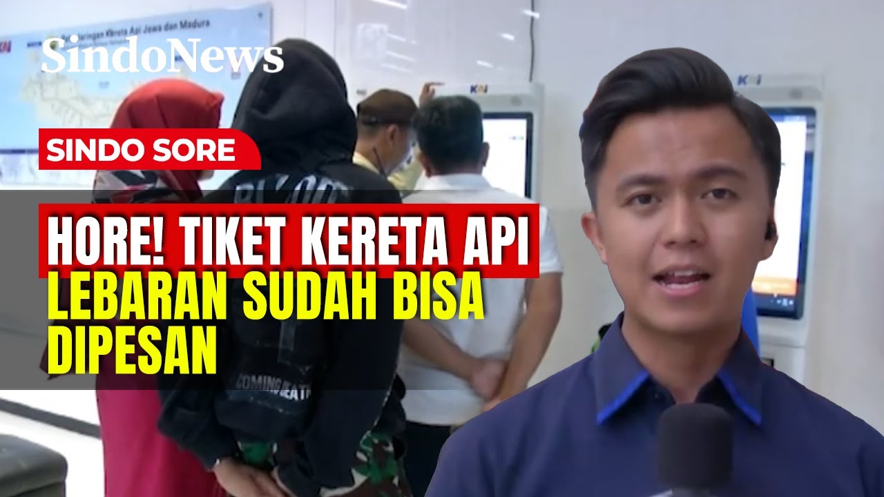 Situasi Terkini Pembelian Tiket Lebaran di Stasiun Pasar Senen, Jakarta | Sindo Sore | 01/02