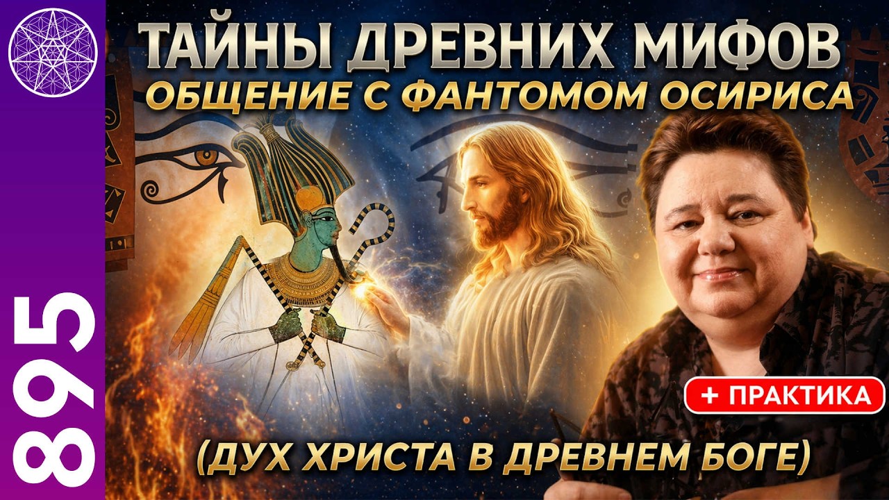 Общение с фантомом Осириса в прямом эфире (воплощение Духа Иисуса Христа)