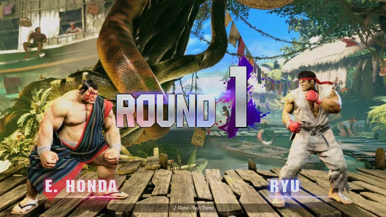 SF6 - E.Honda vs Ryu 3 a 0