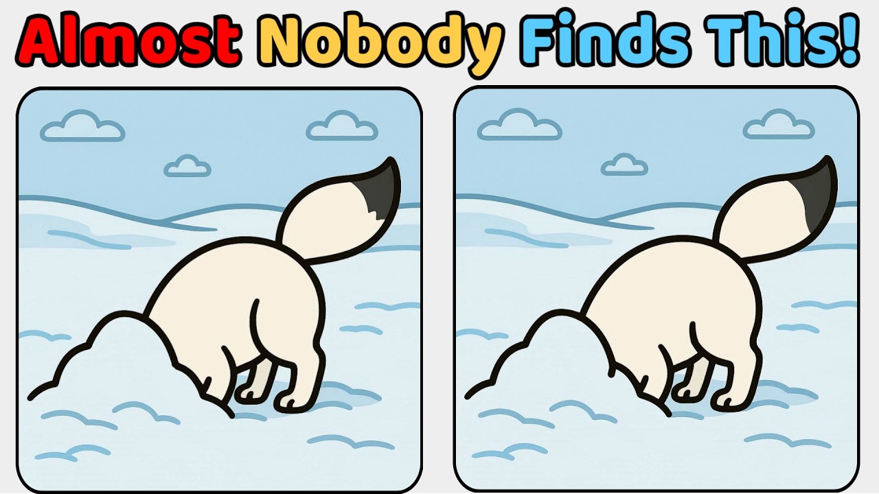 Spot The Difference : Almost Nobody Finds This! Quick Eye Challenge! [Find The Fifference]