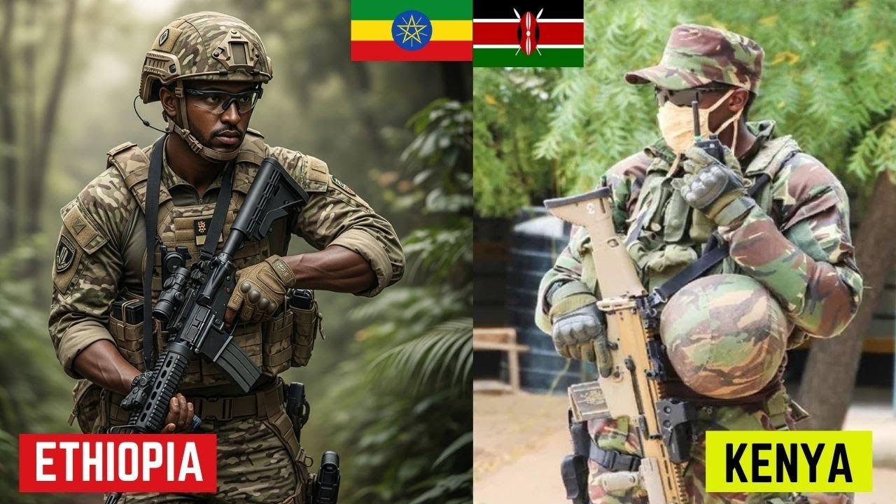 Ethiopia Vs Kenya Military Power Comparison | Who is Stronger