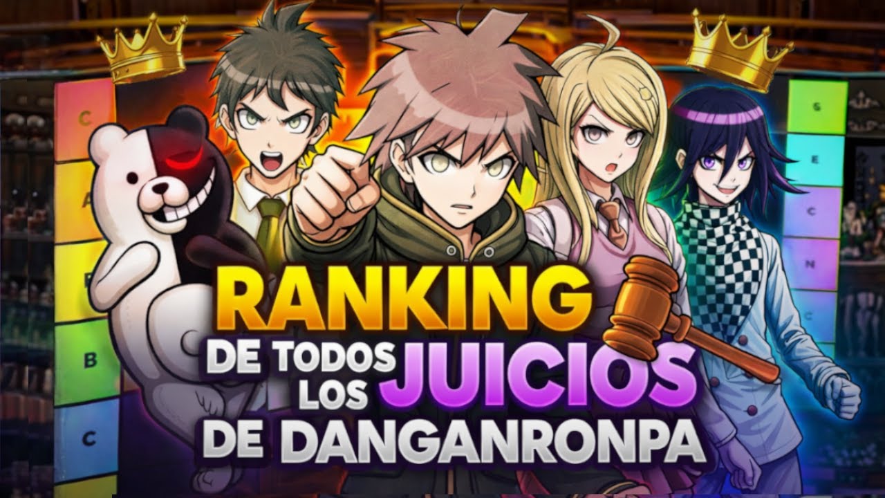 RANKING de TODOS los JUICIOS de DANGANRONPA