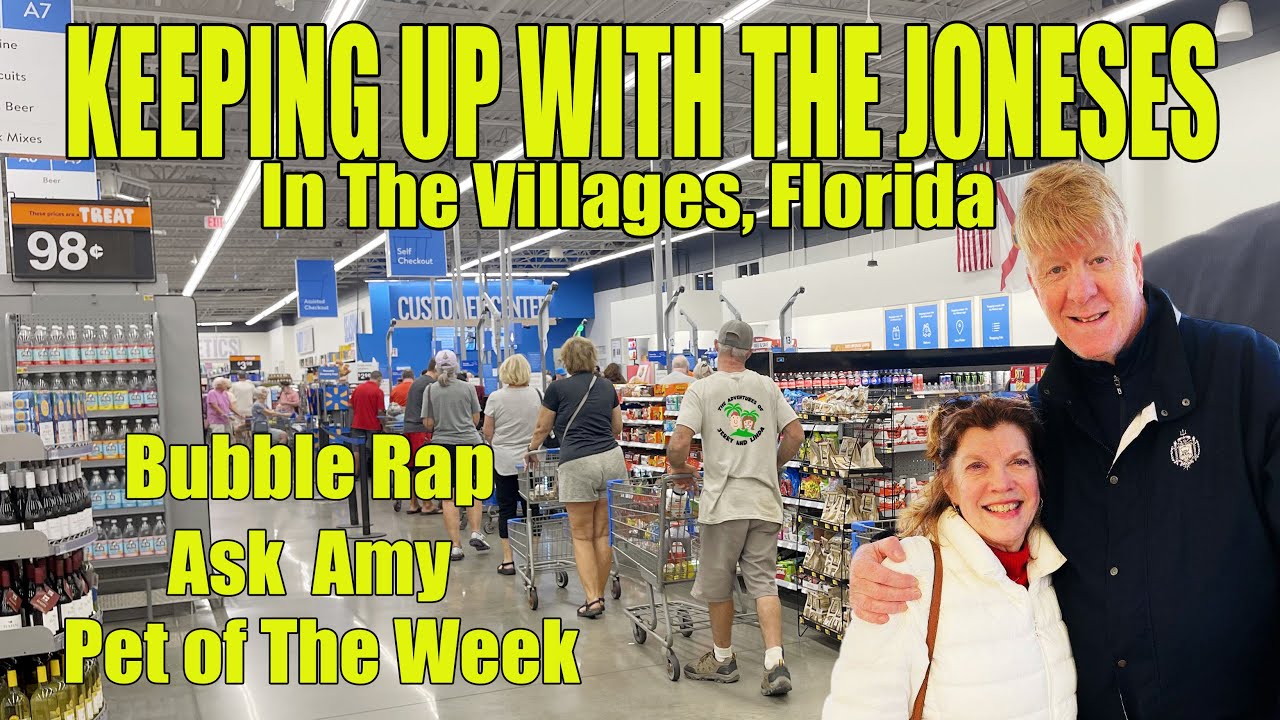 Keeping Up With The Joneses, Helping A Guy Find A Woman, and lots more! In The Villages, Florida