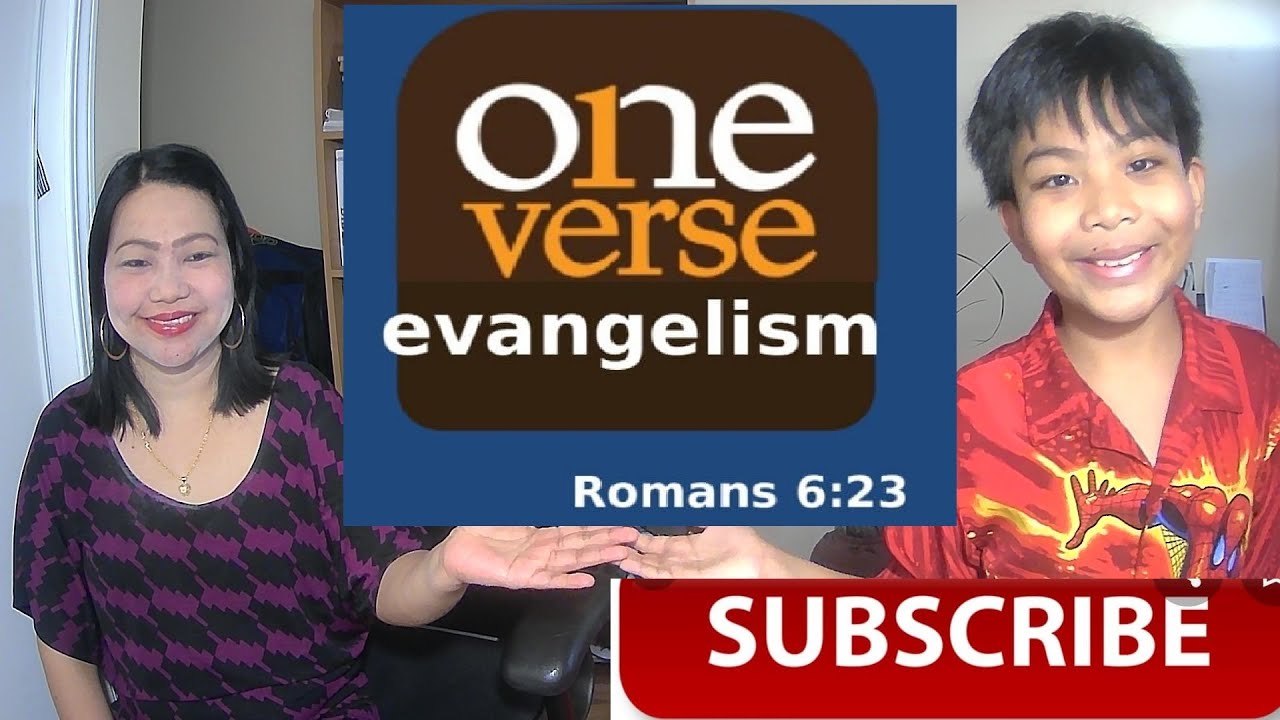 ONE VERSE EVANGELISM/PRESENTATION WITH BRIDGE DIAGRAM  BASED  ROMANS 6:23.