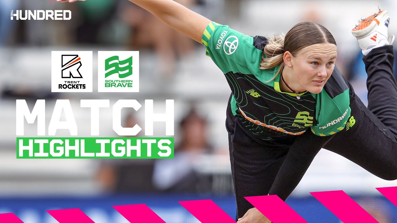 Corteen-Coleman leads the way with FOUR wickets 👏 | Trent Rockets vs Southern Brave Highlights