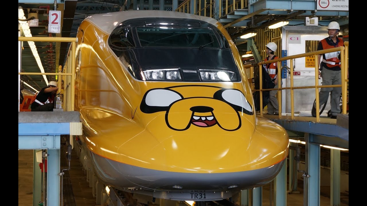 2013 台灣高鐵歡樂卡通列車 施工過程記錄 The Making of THSR x Cartoon Network Theme Train