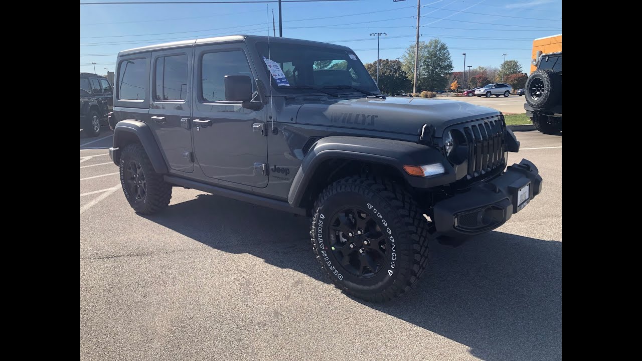 2021 Jeep WRANGLER UNLIMITED WILLYS 4X4