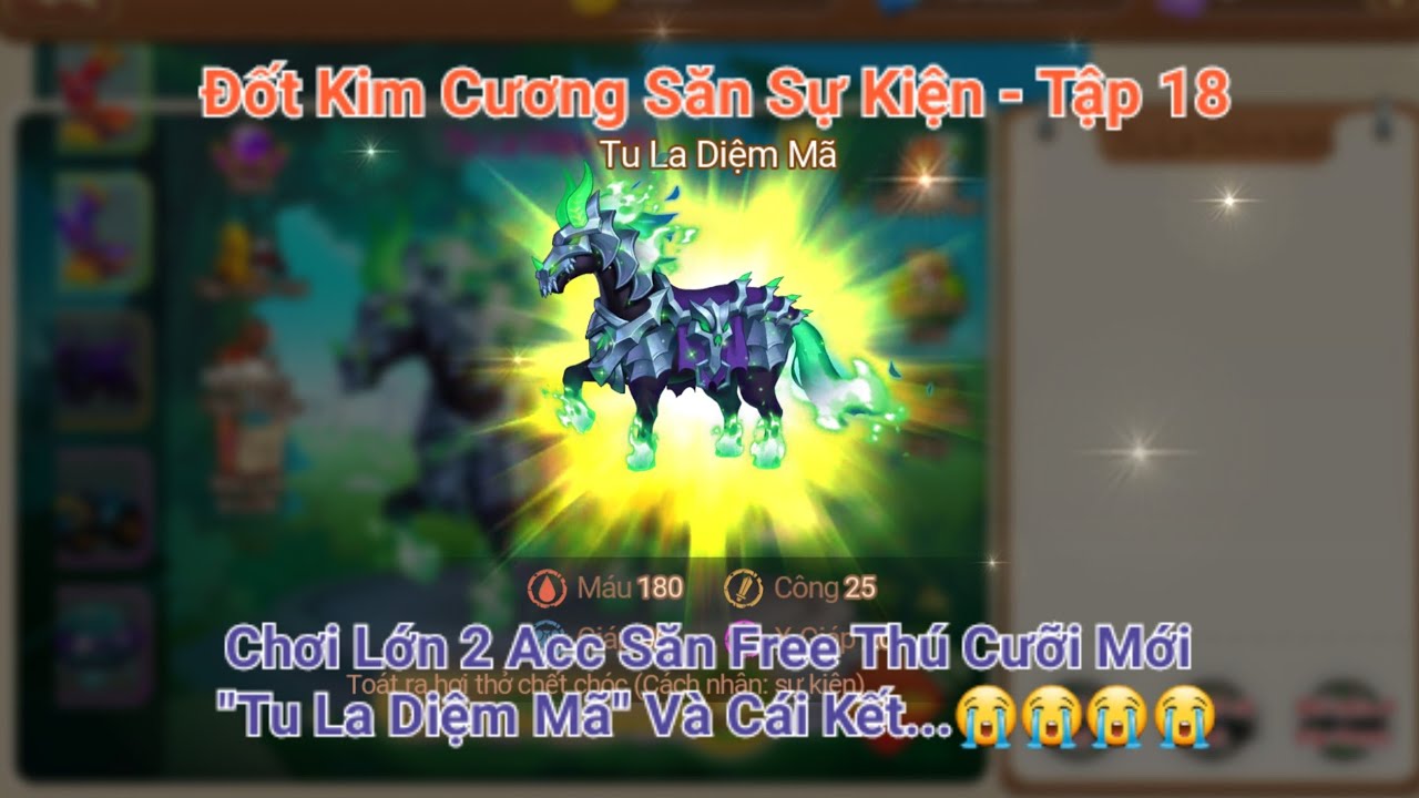 DDTank Mobile: Đốt Kc Săn Sk | Tập 18 | Chơi Lớn Săn Free Th&uacute; Cưỡi Mới 