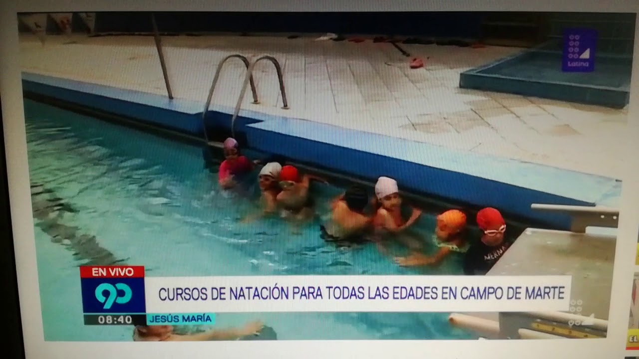 Enlace en vivo de Latina desde la piscina del Campo de Marte - Academia 2019