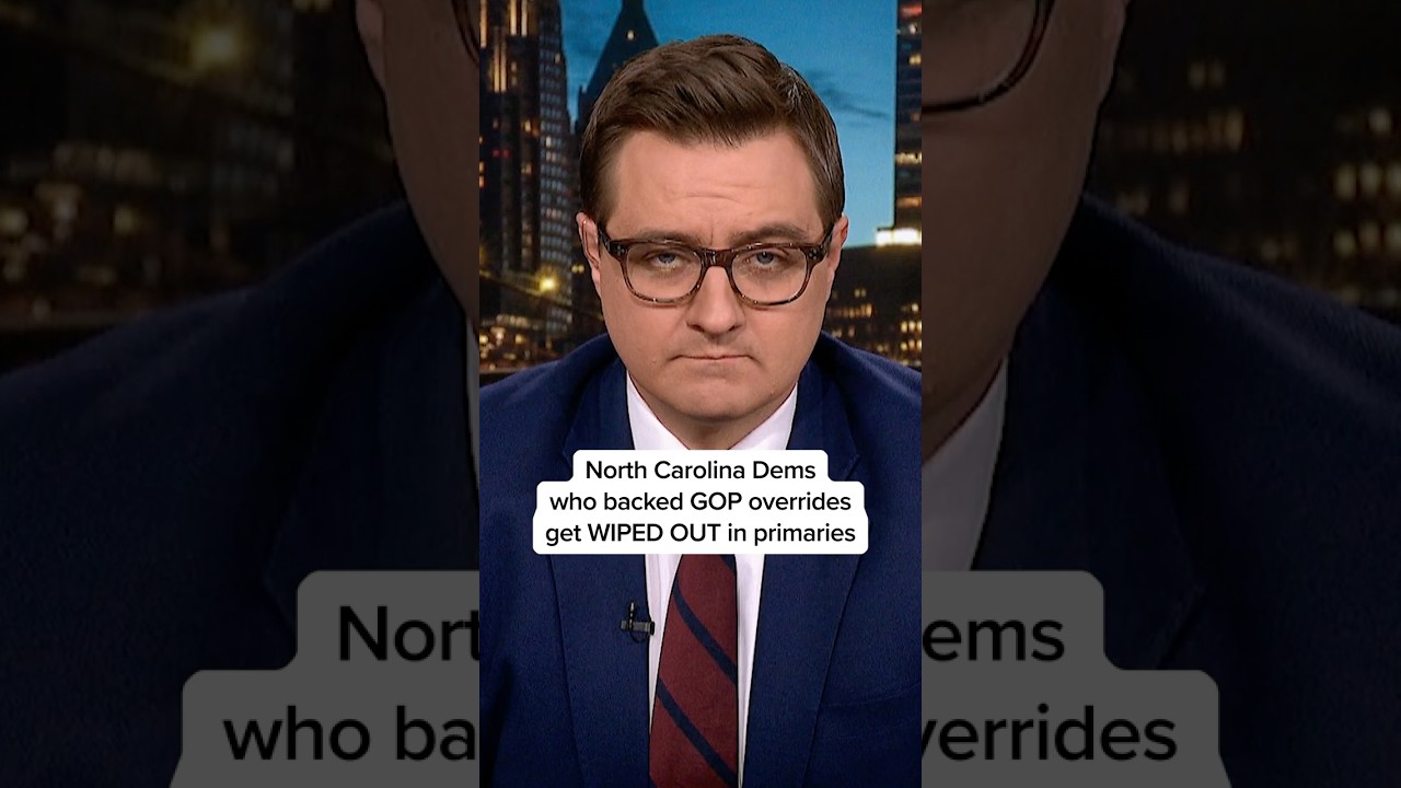 North Carolina Dems who backed GOP overrides get WIPED OUT in primaries