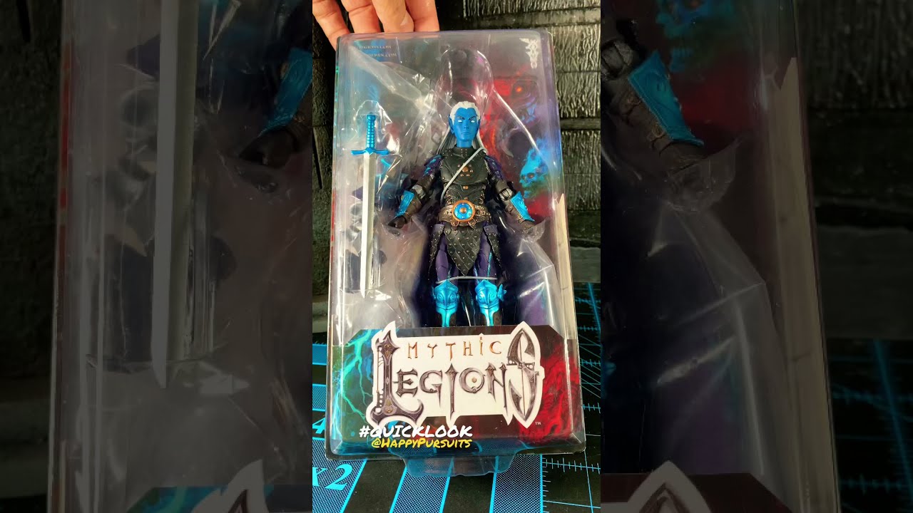 Mythic Legions SHADOW ELF RANGER - QUICK LOOK Action Figure Review