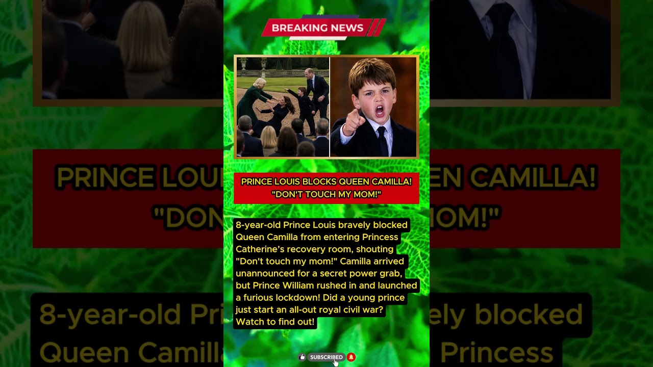 PRINCE LOUIS BLOCKS QUEEN CAMILLA! 