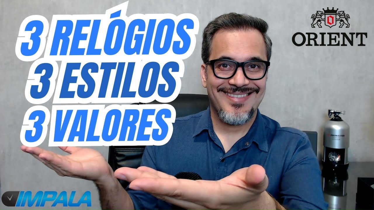 RELÓGIOS DA ORIENT PARA TODOS OS ESTILOS E PARA TODOS OS BOLSOS!