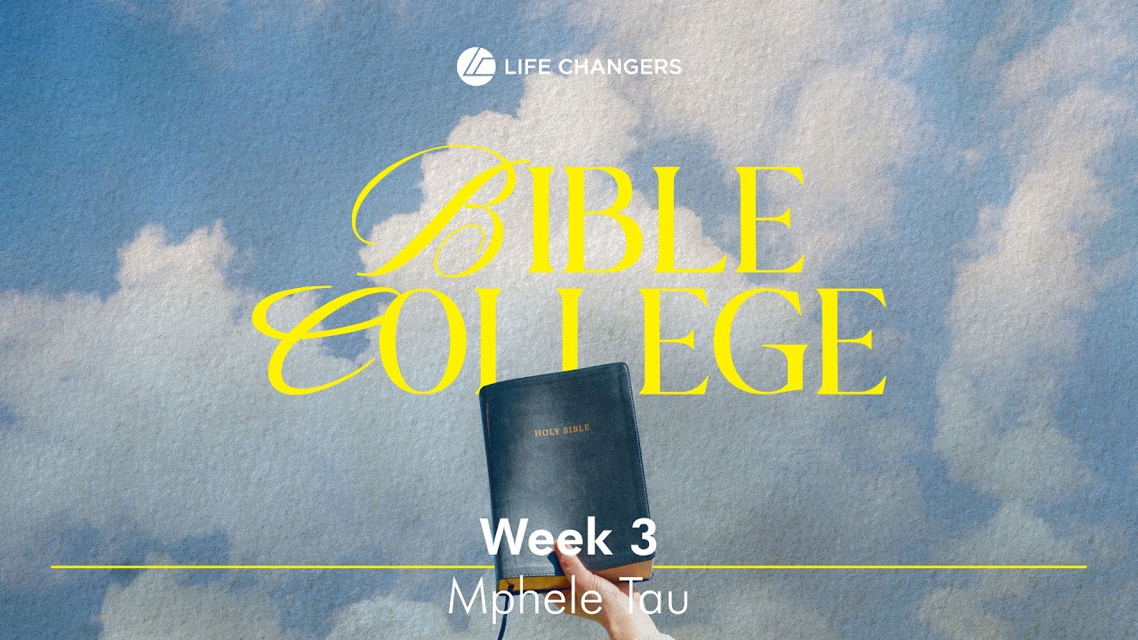 Bible College week 3:  Hermeneutics - The art and science of interpreting | Mphele Tau