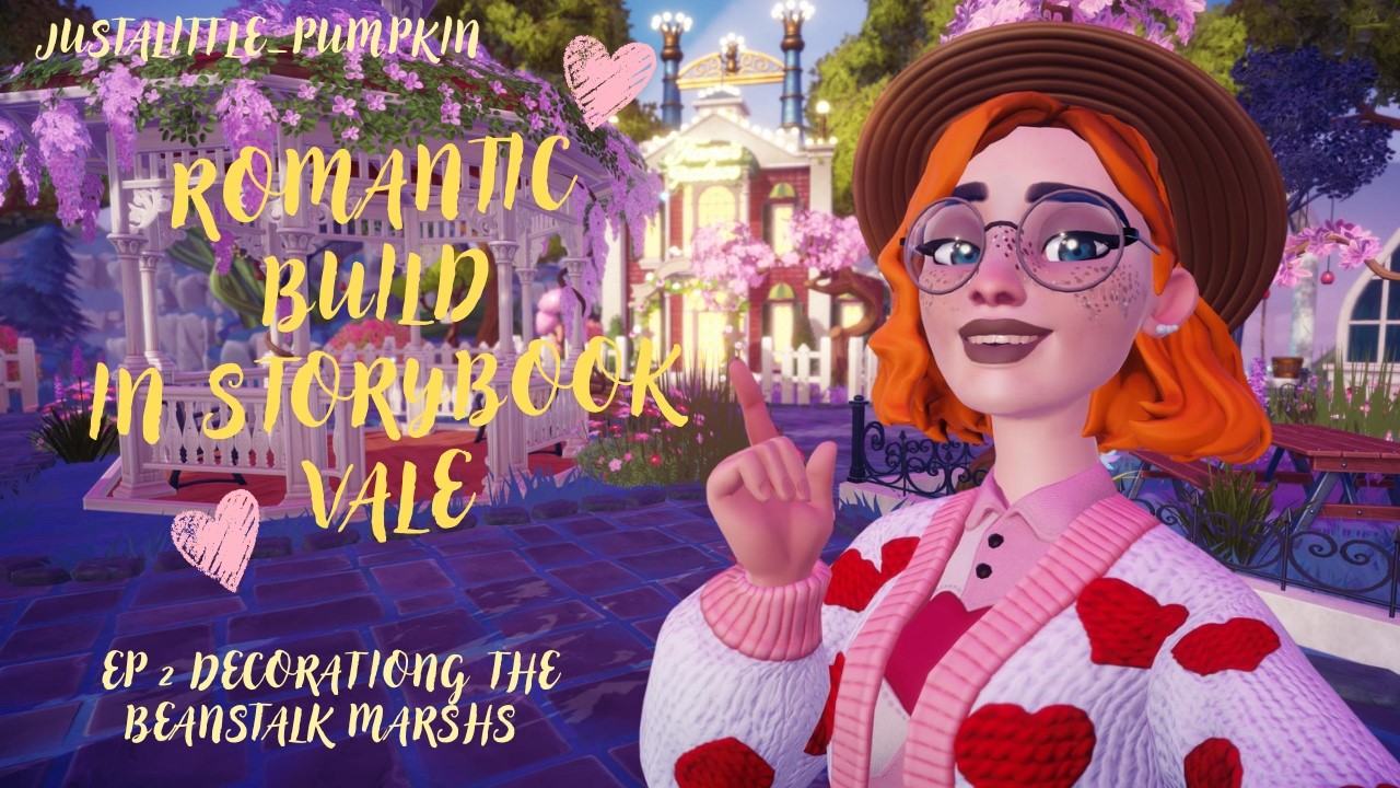 Relaxing build with me speed build ⭐ Ep 2 decocating Beanstalk Marsh