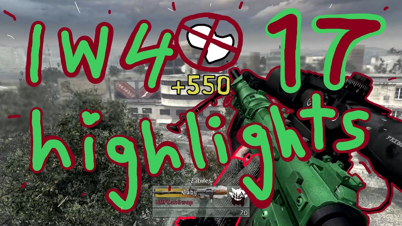 iw4x highlights 17 (how to play mw2 while blind)