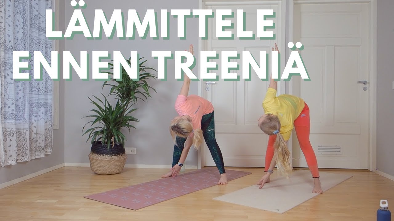 LYHYT LÄMMITTELY | 6min kotona tehtävä kehon lämmittely ennen treeniä