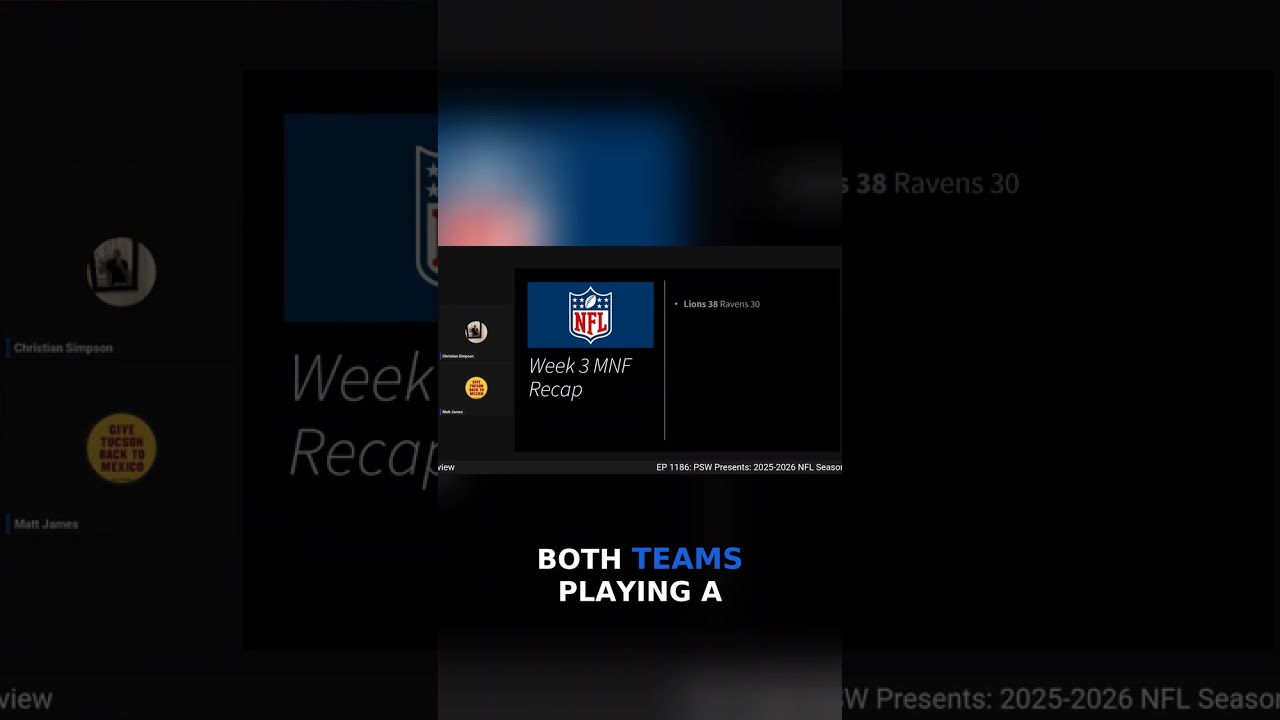 The Thrilling Game Breakdown: Lions vs Ravens