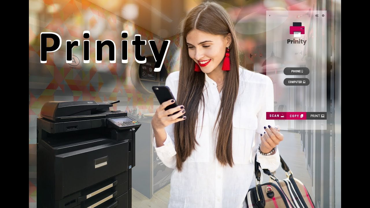 prinity פלטפורמה להפקת מסמכים במרחב ציבורי ללא מגע