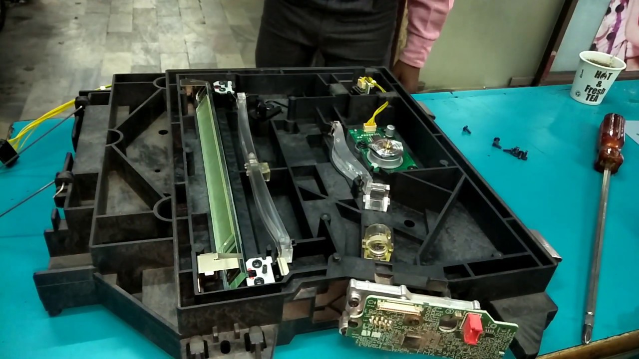 #advance6075,6055,8105 how to open laser unit and fix err code 0061-0001