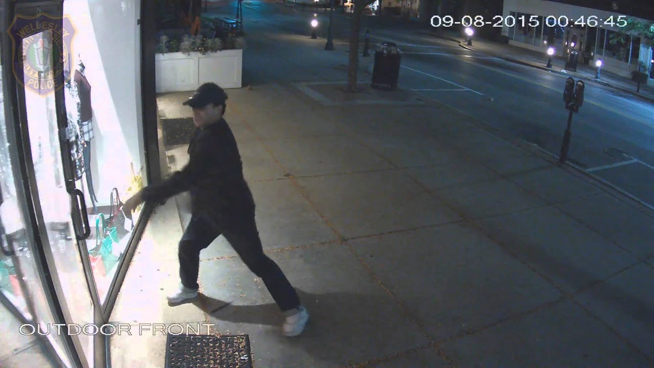 Security Video: Wellesley Sq Burglary Suspect