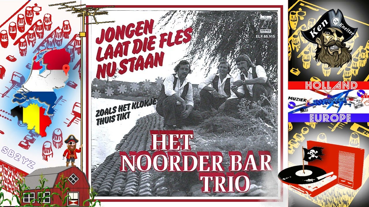 Zoals het klokje thuis tikt - Het Noorder Bar Trio - 1977 - Piratenmuziek