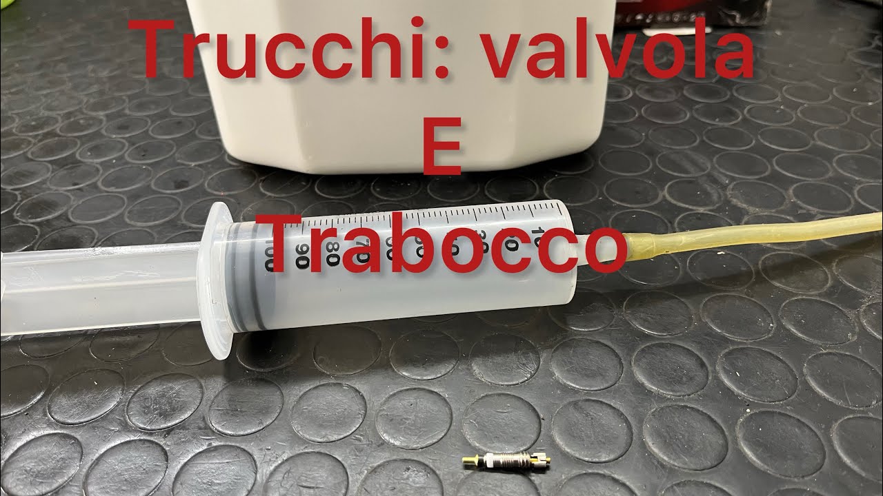 TUBELESS TRUCCHI PER LE VALVOLE E IL RABBOCCO