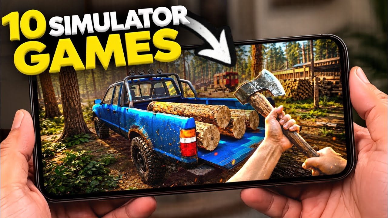 Top 10 Best Simulator Games for Android 2026 | Offline Simulator Games