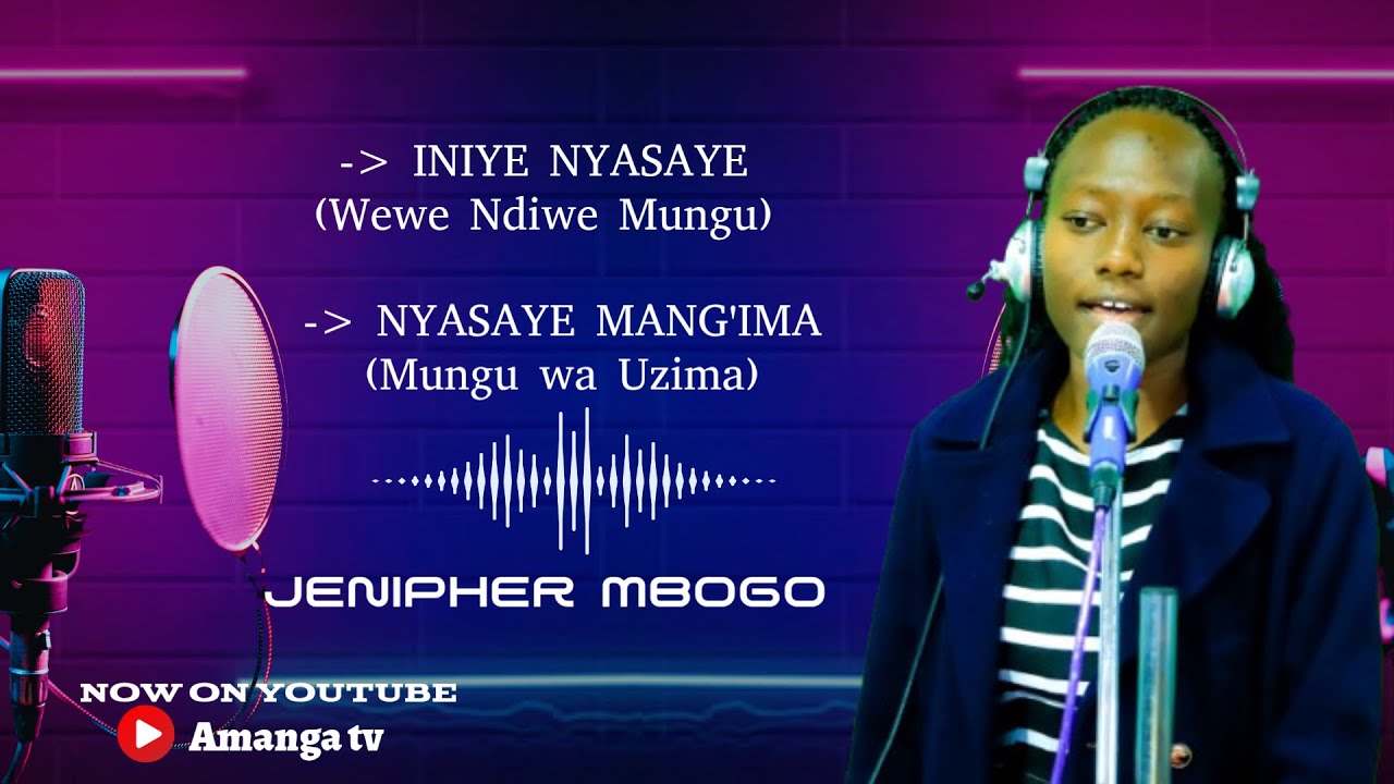 INIYE NYASAYE(Wewe ndiwe Mungu) Mashup Mungu wa uzima || Jenipher Mbogo