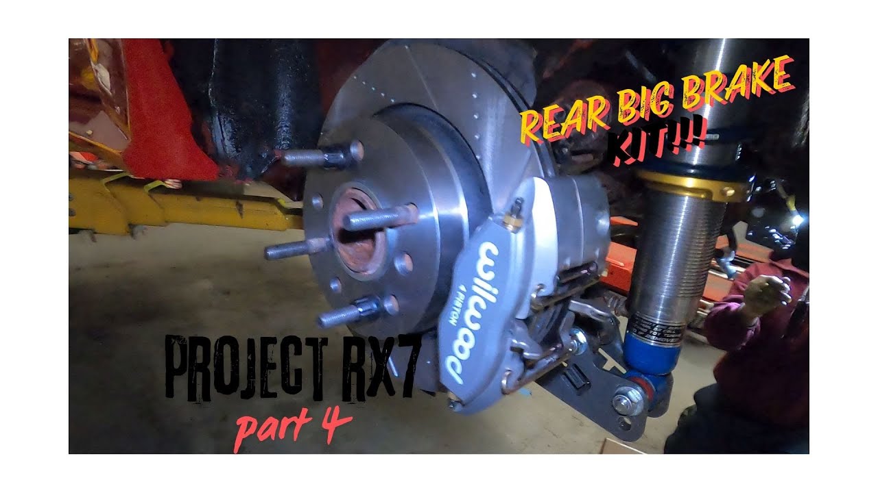 Mazda FB Rear Big Brake Kit By Techno Toys Tunning