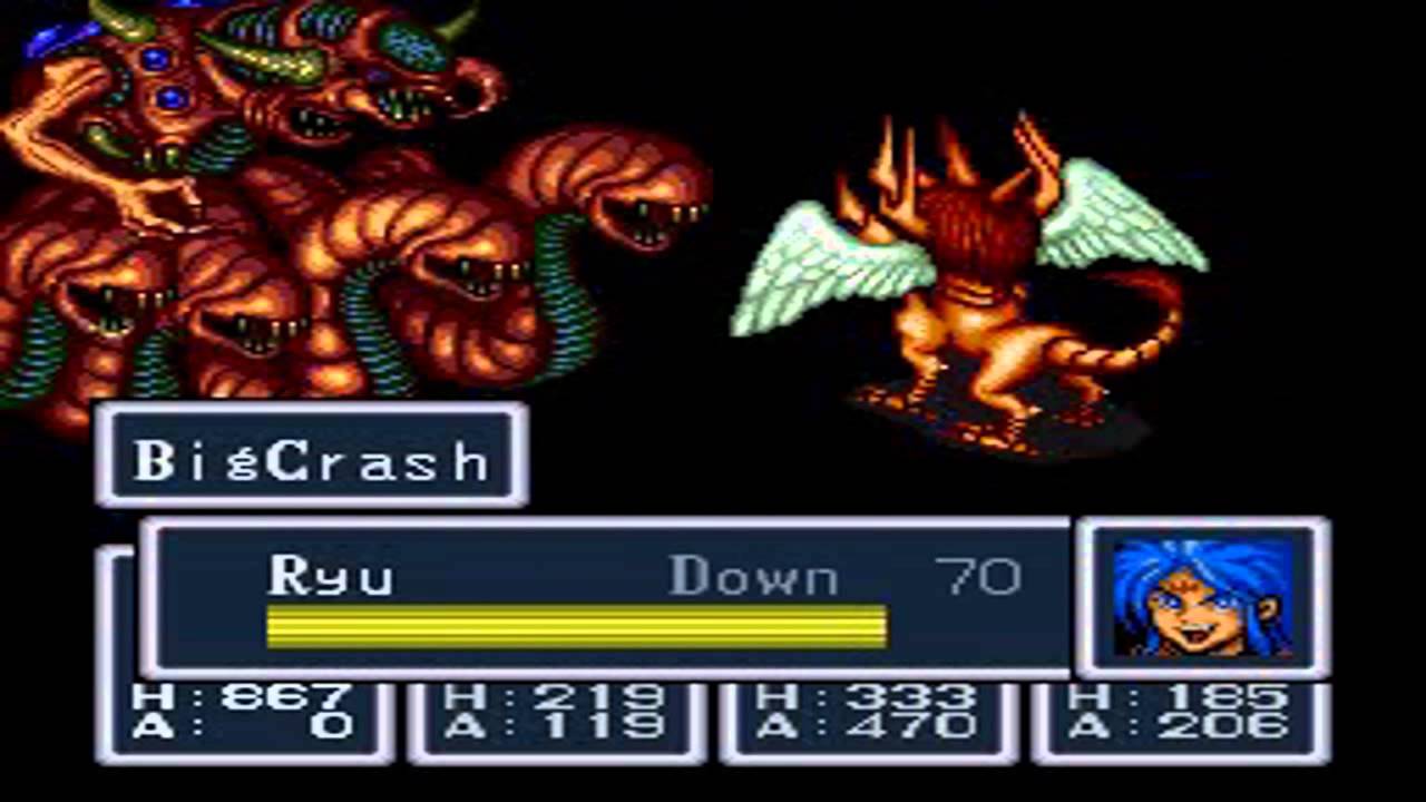 Breath of Fire (SNES) Final Boss - Goddess Tyr