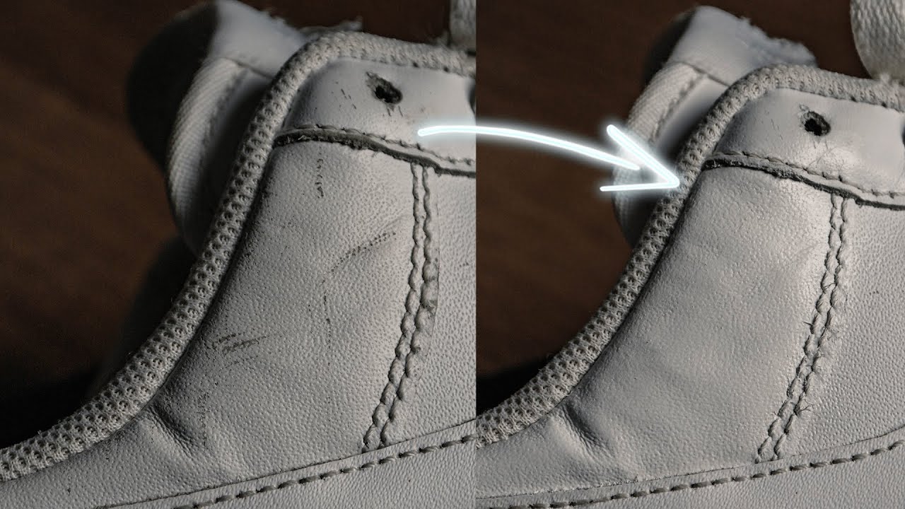 COMO REPARAR // RESTAURAR RASPONES EN NIKE AIR FORCE ONE