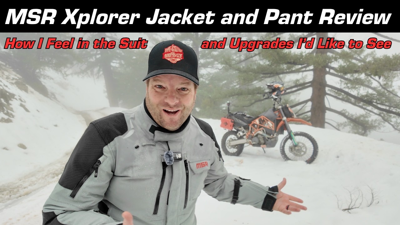 MSR Xplorer Suit Trailside Review in the Snow and Rain Solid 9/10
